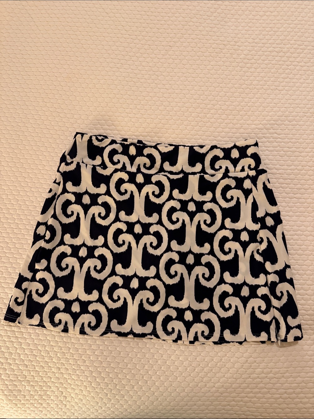 Jude Connally Morgan Skort in Navy Ikat